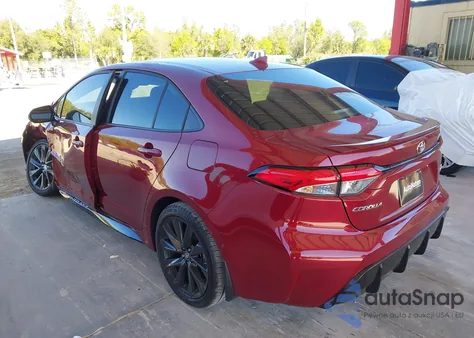 2026 Toyota Corolla Se z USA, uszkodzony, nr VIN 5YFS4MCE9TP255378